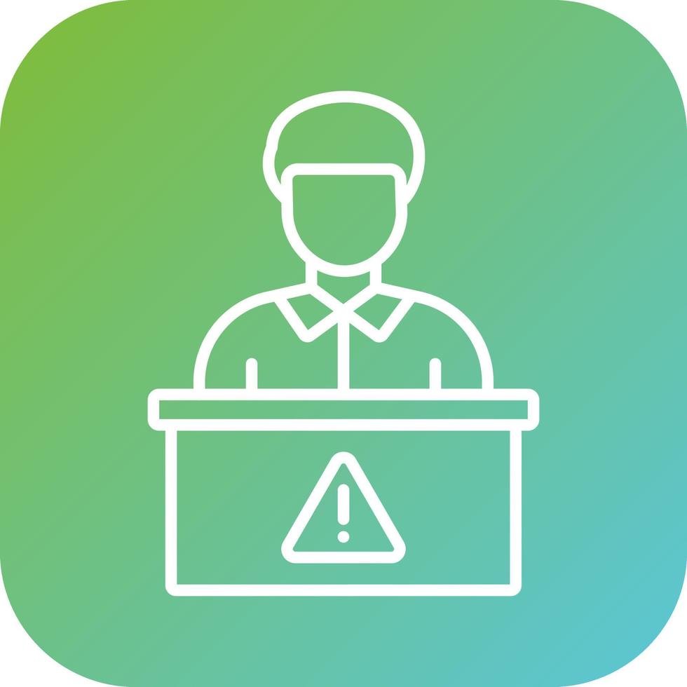 Lame Duck Vector Icon Style