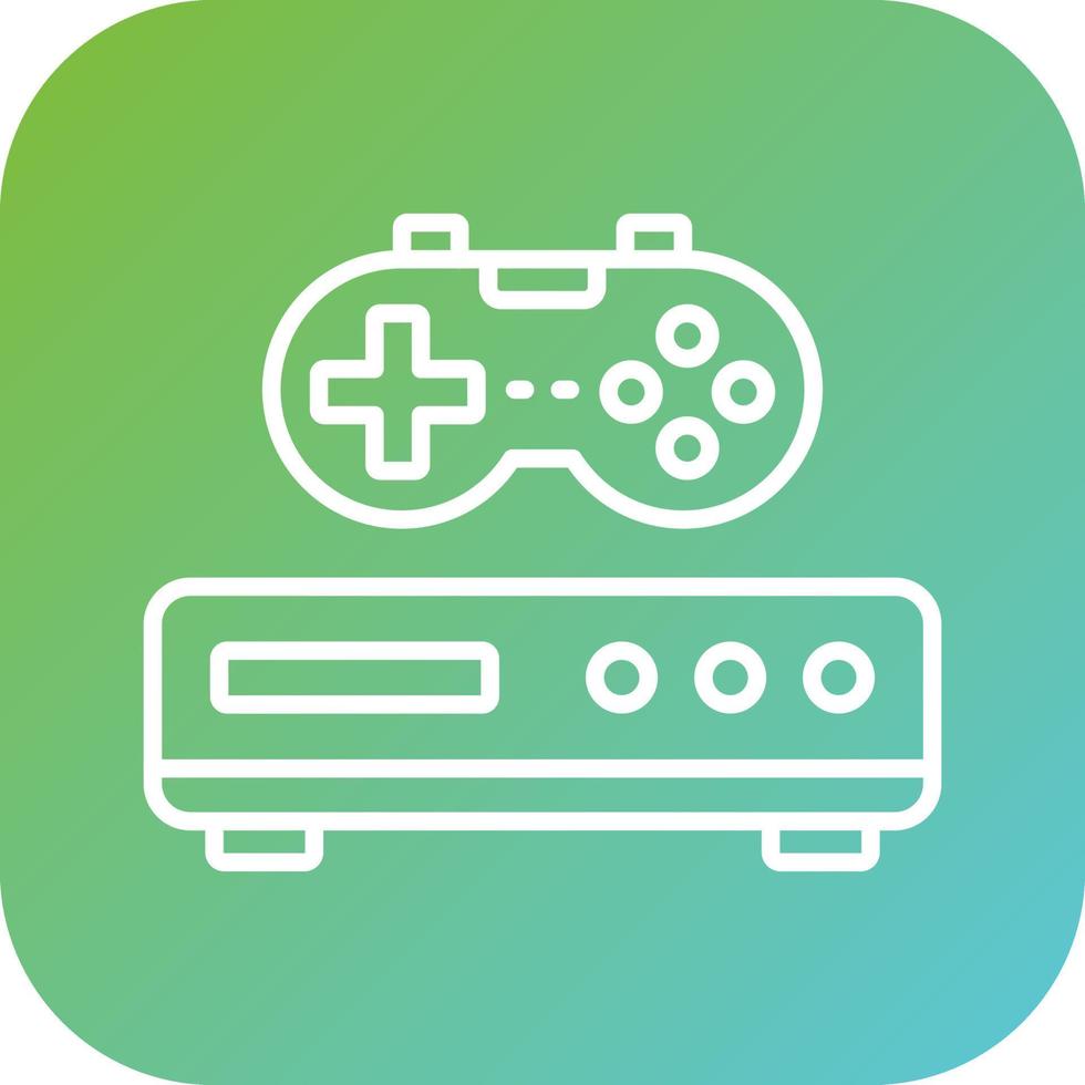 Game Console Vector Icon Style