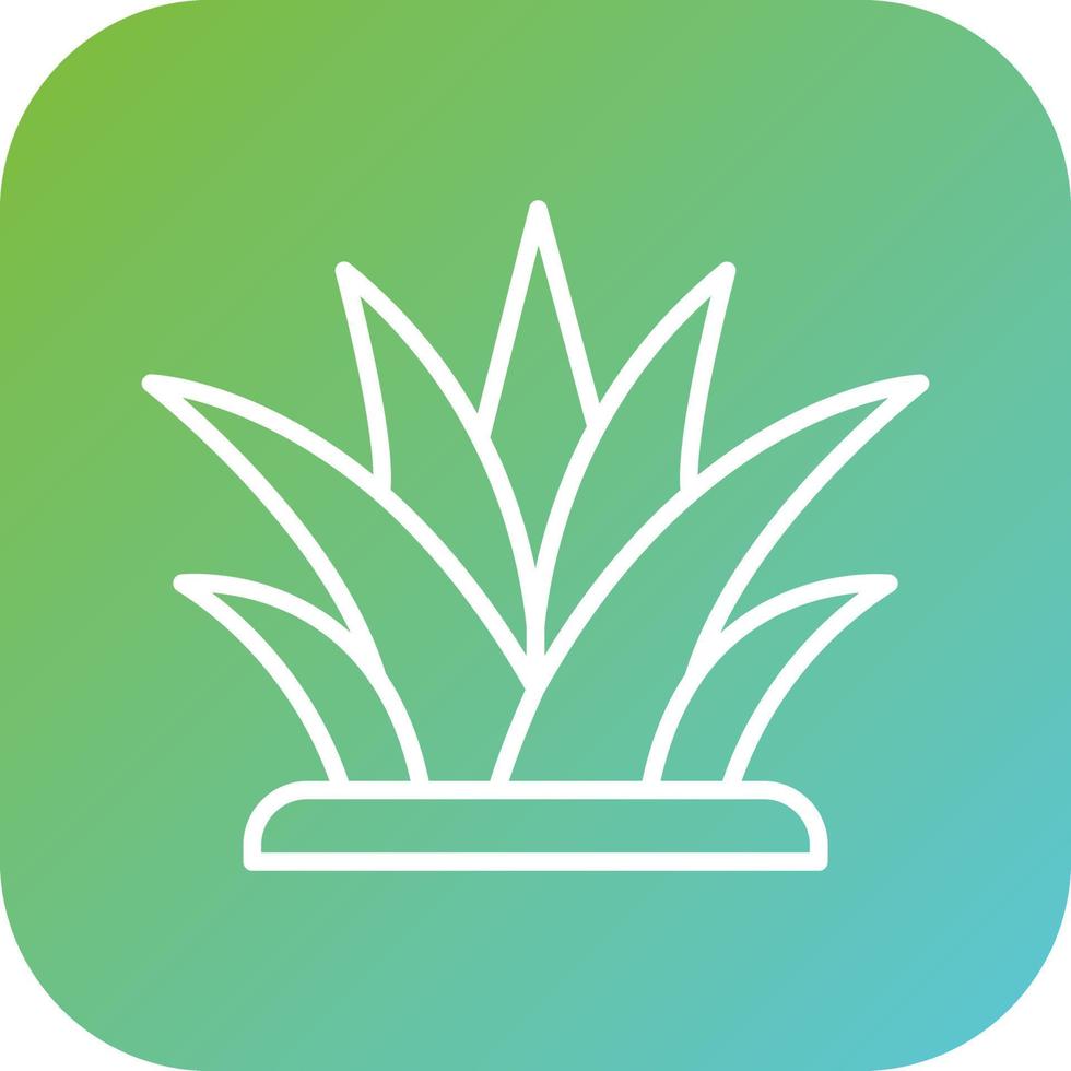 Aloe Vera Vector Icon Style