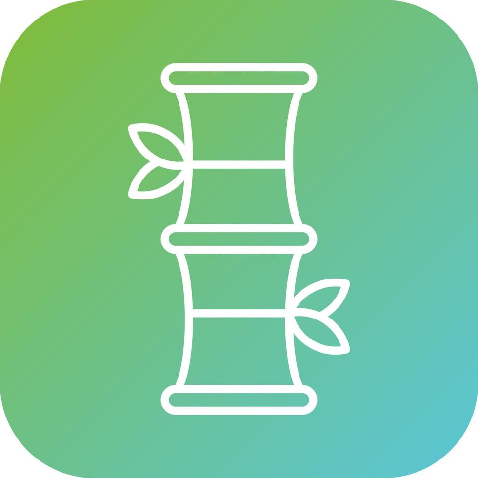 Bamboo Vector Icon Style