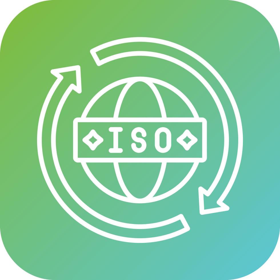 Iso Standards Vector Icon Style