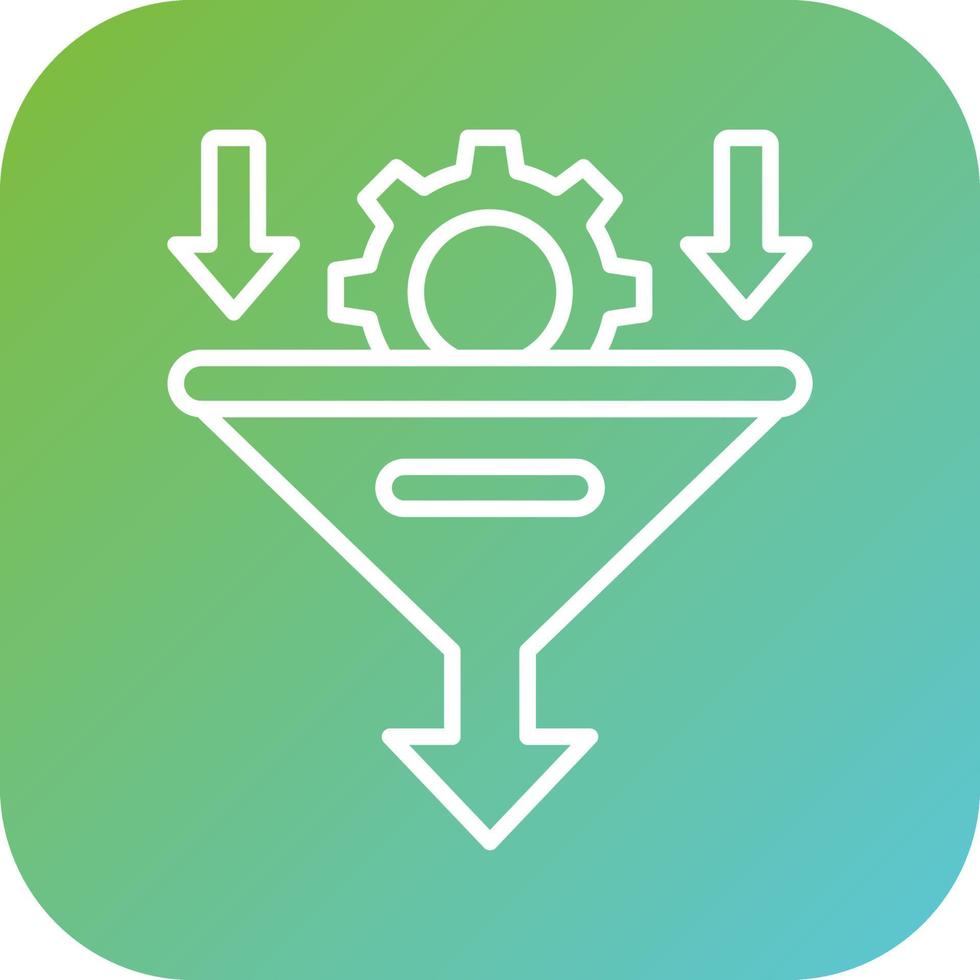 Bottleneck Vector Icon Style