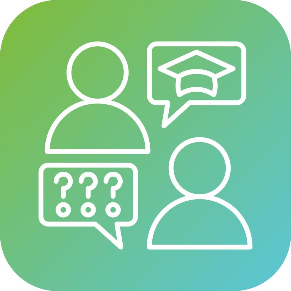 Faculty Vector Icon Style