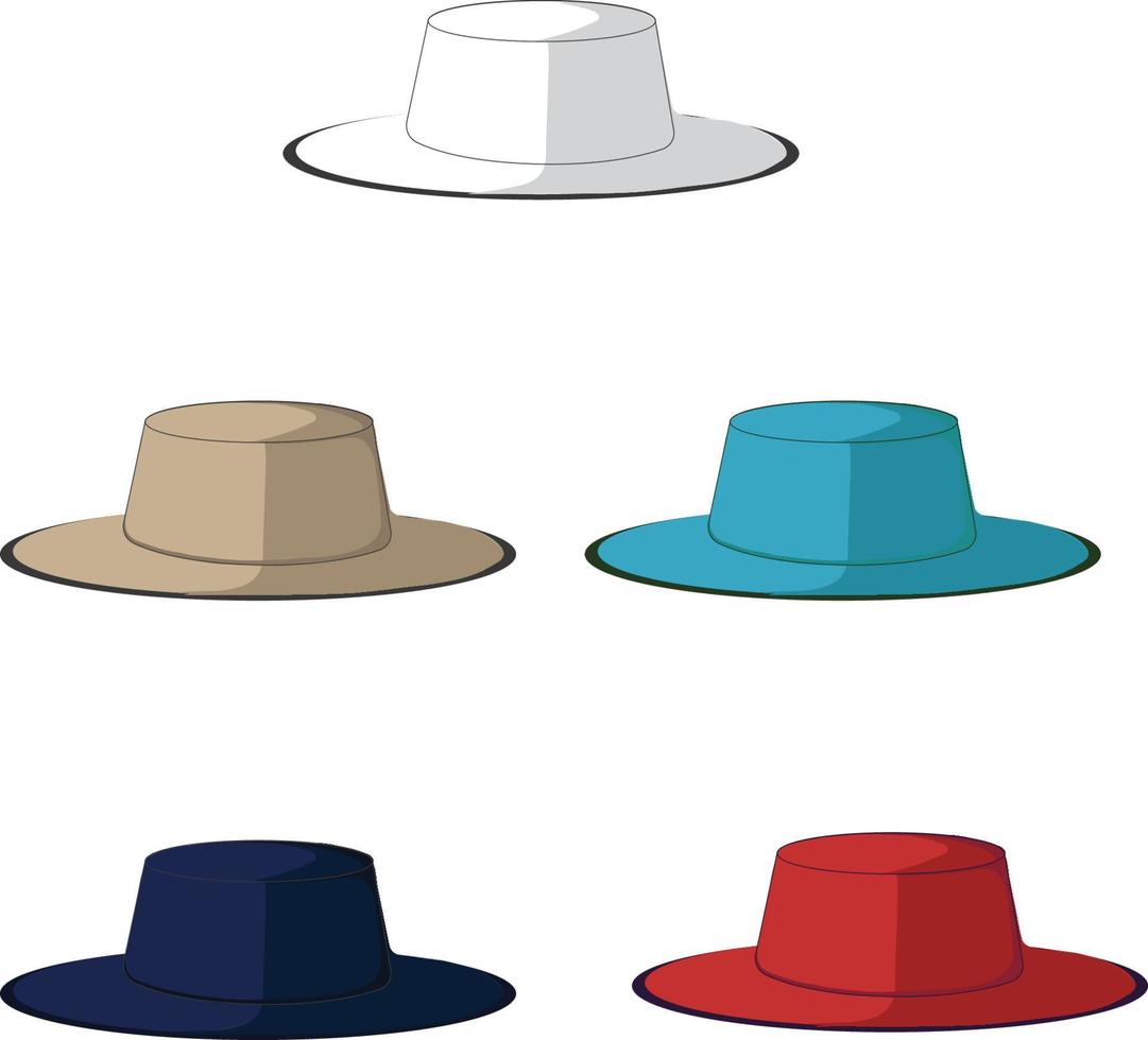 Grillo Deportes deporte sombrero sombrero para el sol amplio sombrero árbitro Grillo Deportes vector