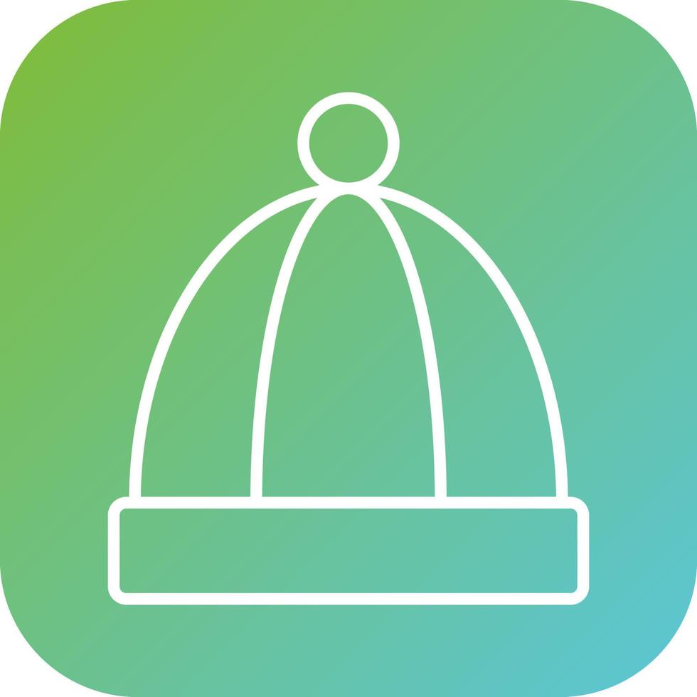 Beanie Vector Icon Style