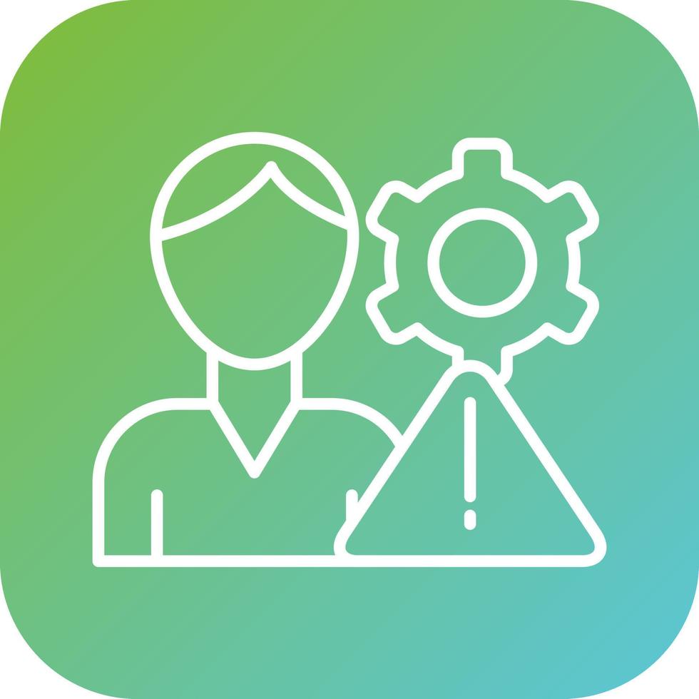 PR Crisis Vector Icon Style