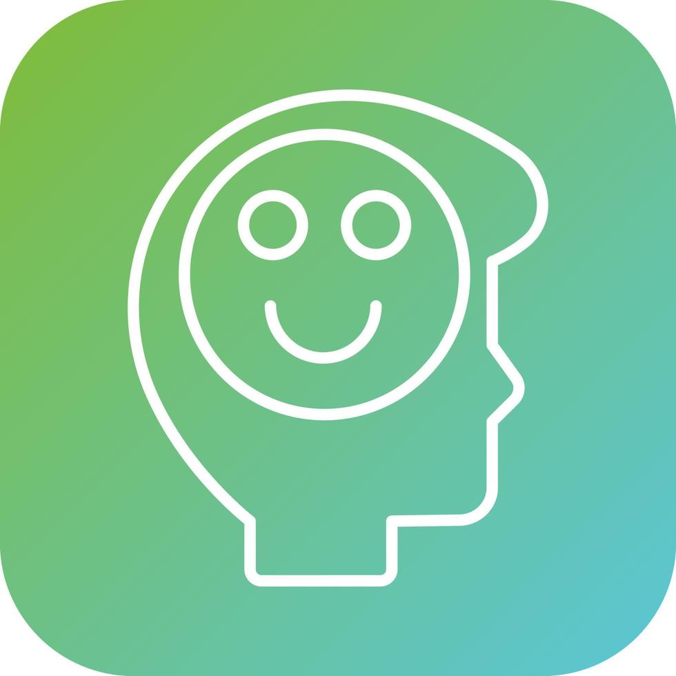 Amused Vector Icon Style