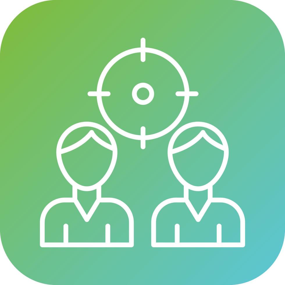 Focus Group Vector Icon Style