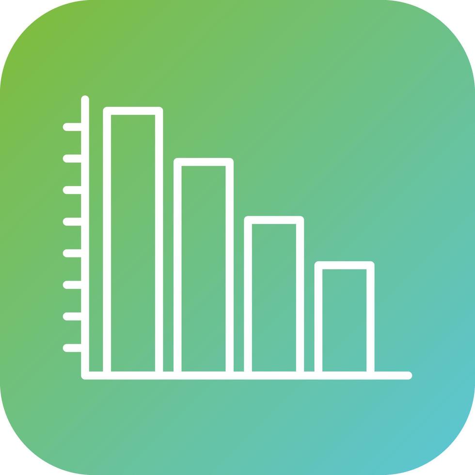 Bar Graph Vector Icon Style 22291774 Vector Art at Vecteezy