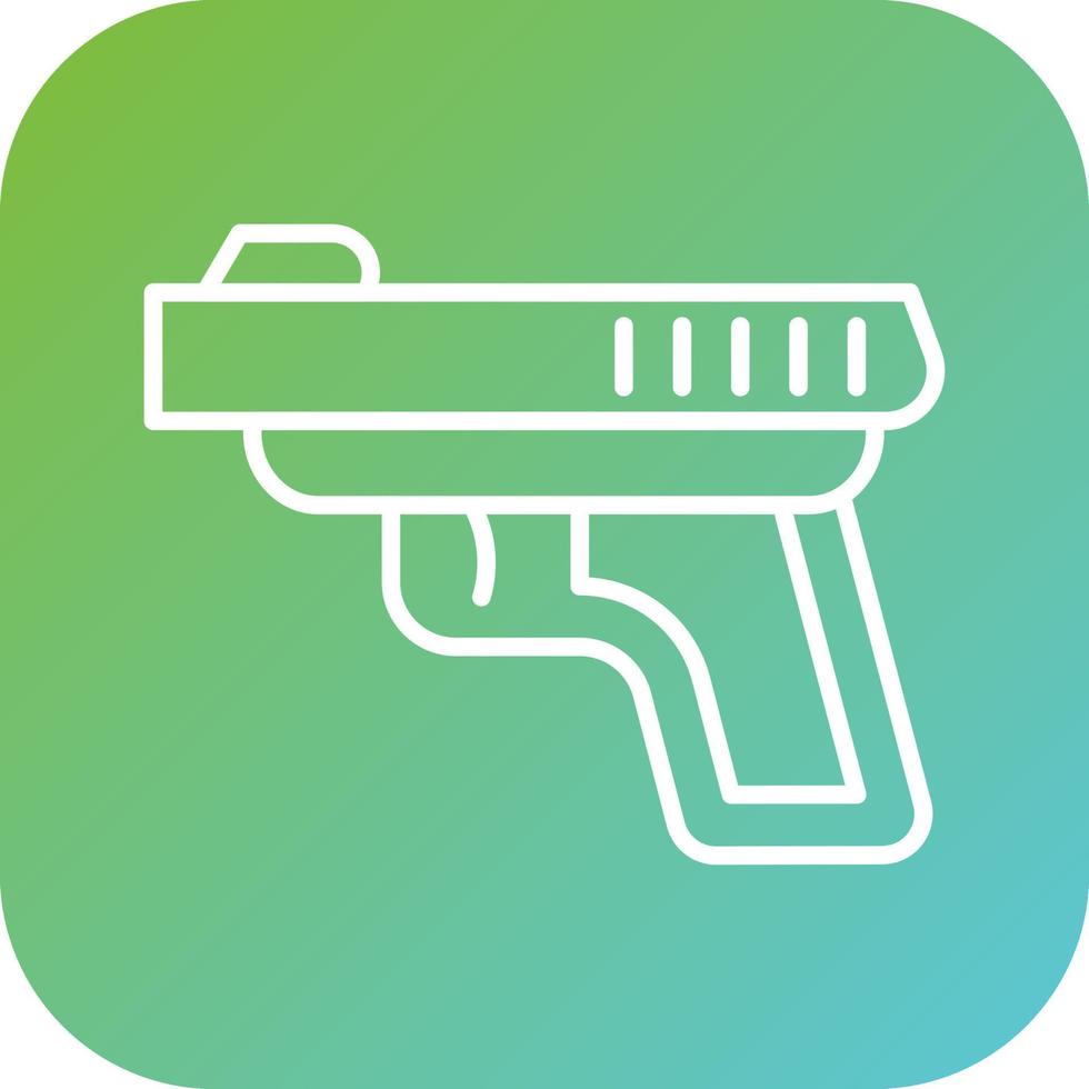 Gun Vector Icon Style