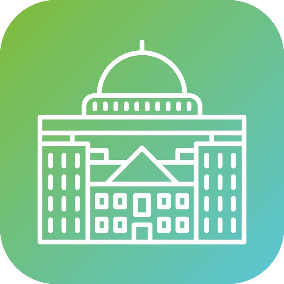 Capitol Vector Icon Style