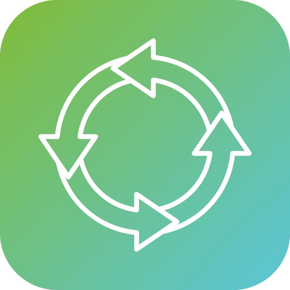 Circular Design Vector Icon Style