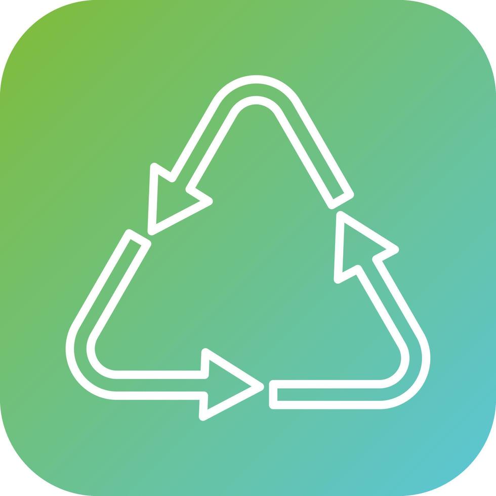 Recycling Vector Icon Style