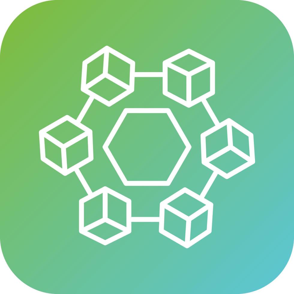 Modular Design Vector Icon Style