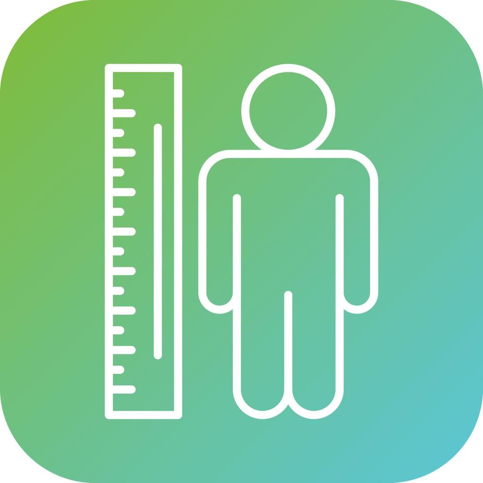 Body Mass Index Vector Icon Style