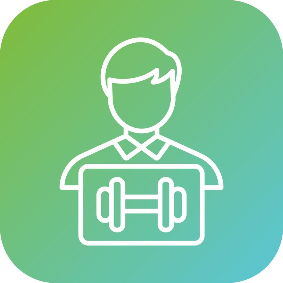 Trainer Vector Icon Style