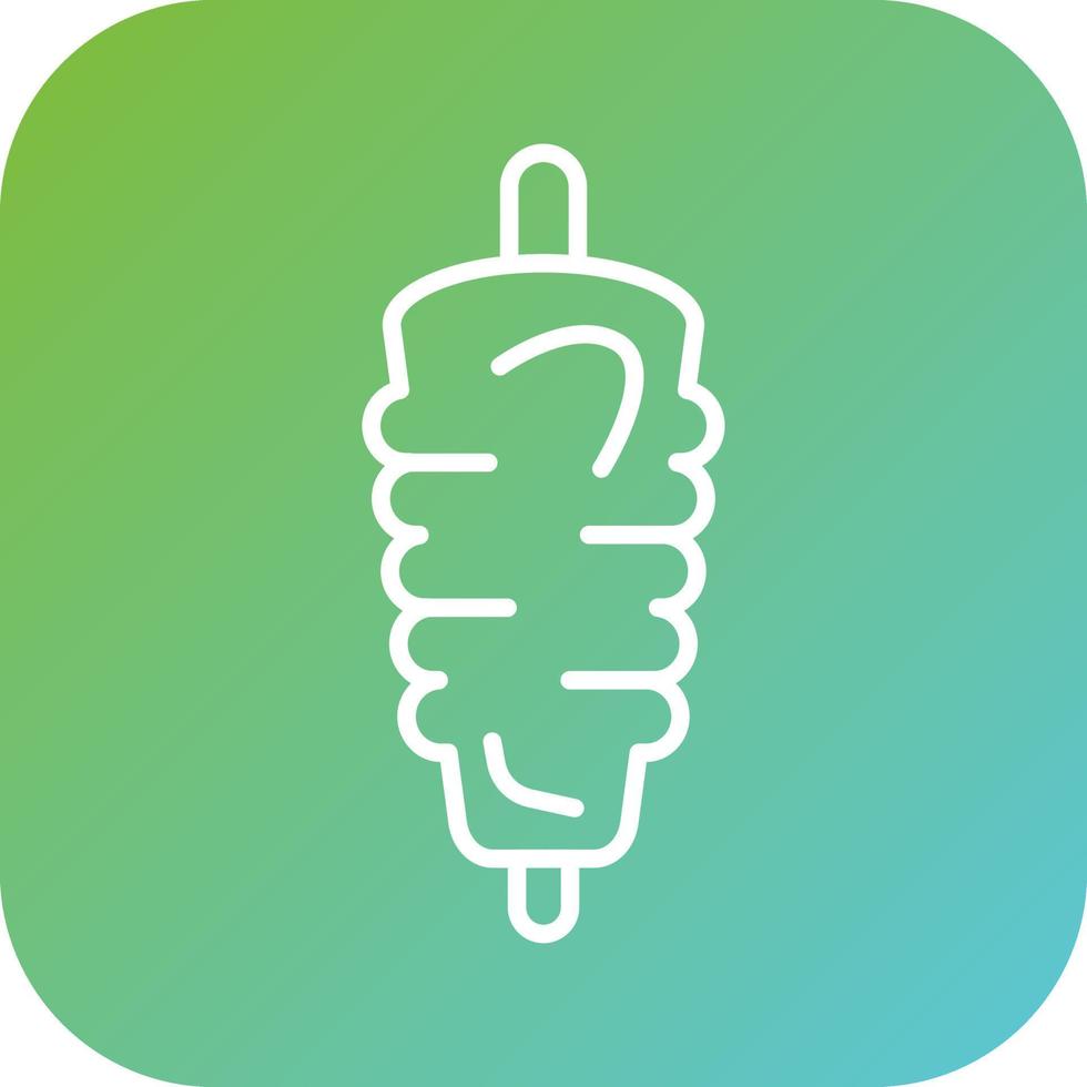 Kebab Vector Icon Style