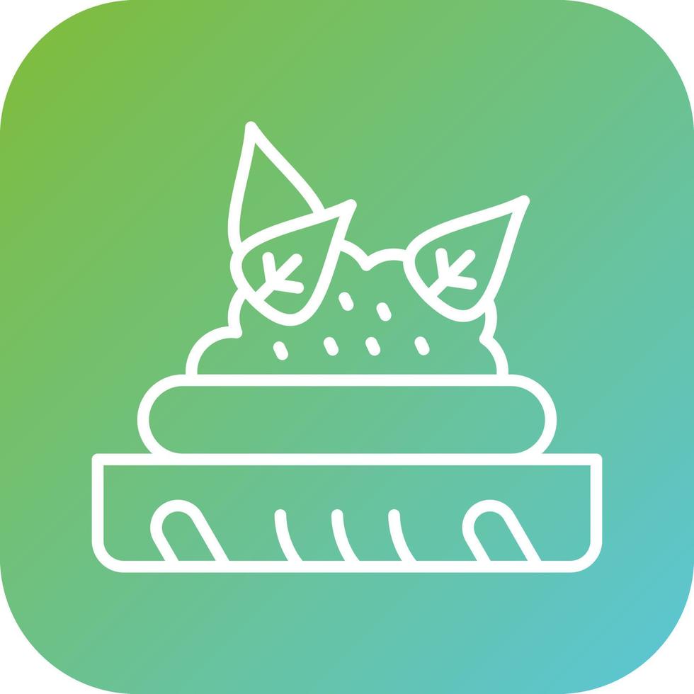 Bruschetta Vector Icon Style