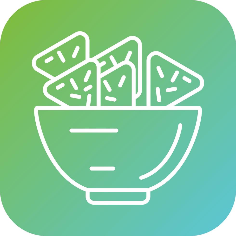 Nachos Vector Icon Style