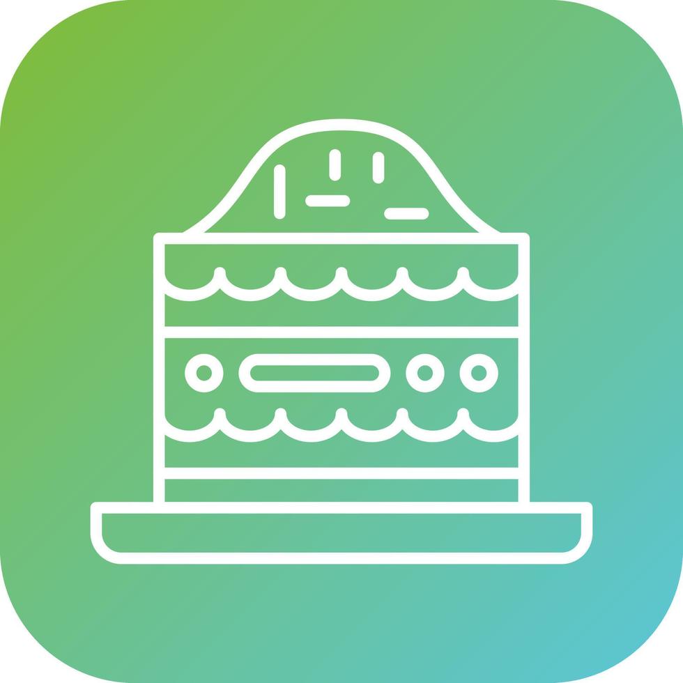 Baklava Vector Icon Style