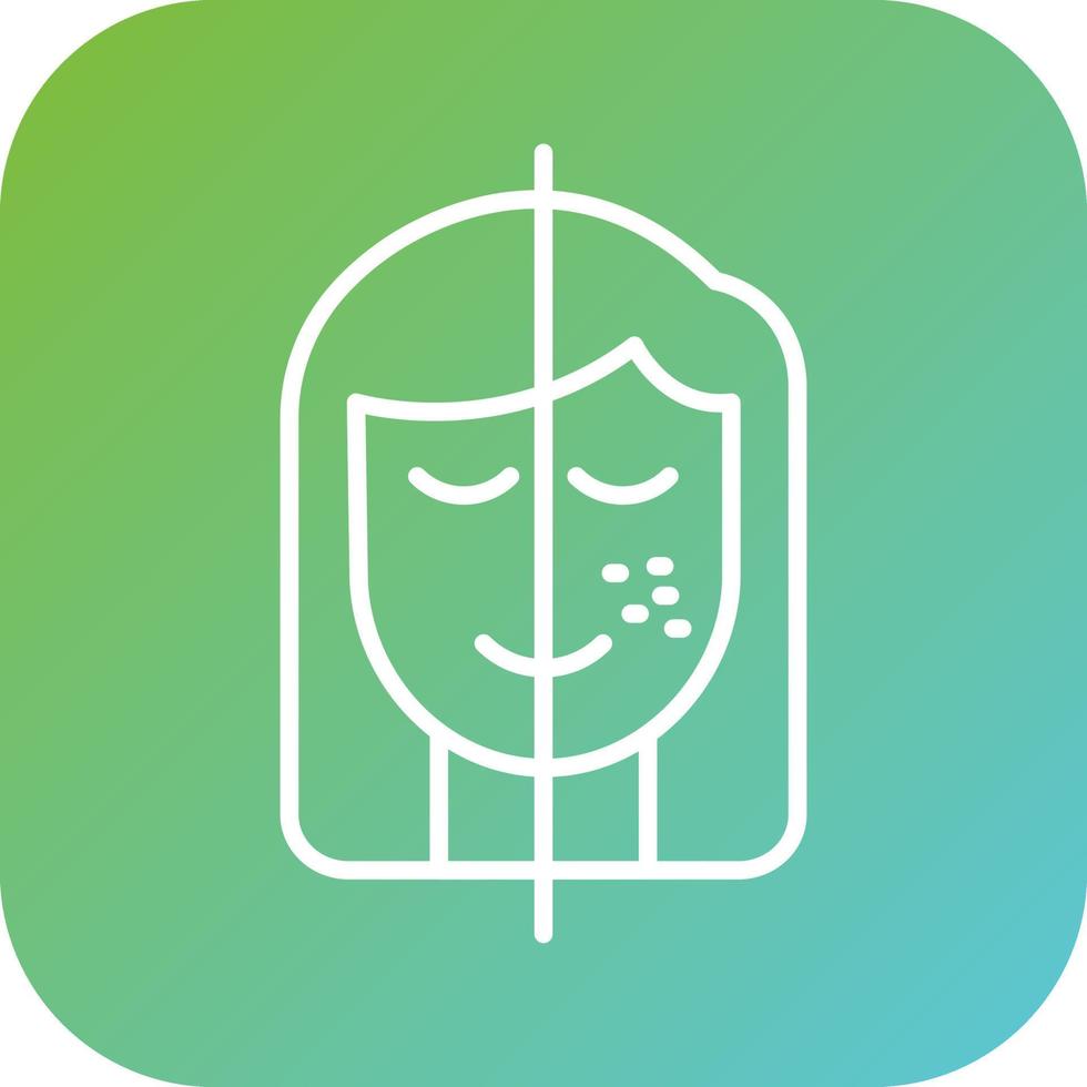 Hyperpigmentation Vector Icon Style