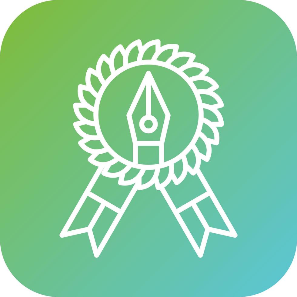 Art Award Vector Icon Style