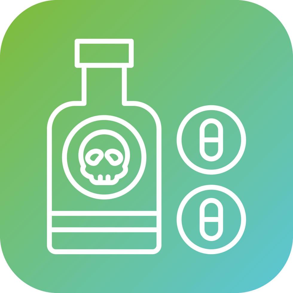 Drug Use Vector Icon Style