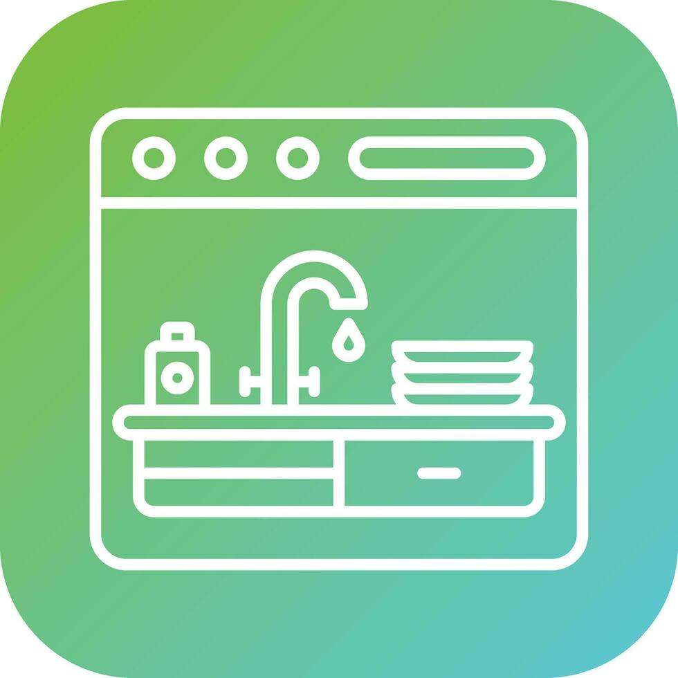 Kitchen Vector Icon Style