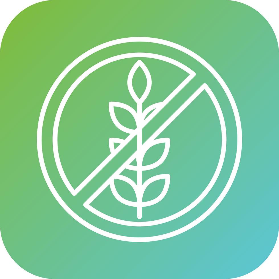 Food Intolerances Vector Icon Style