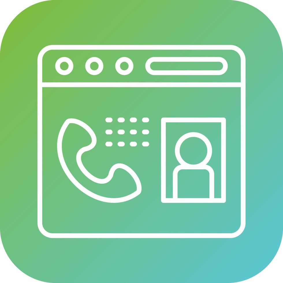 Call Vector Icon Style