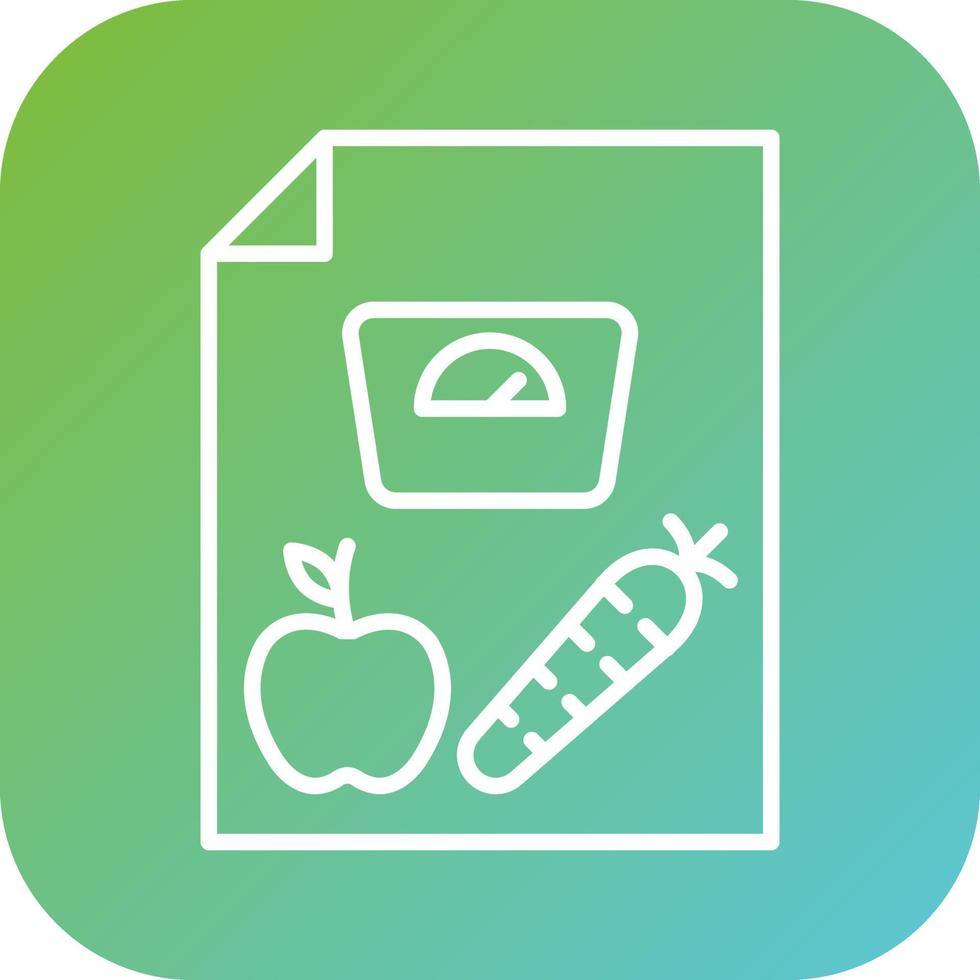 dieta consejos vector icono estilo