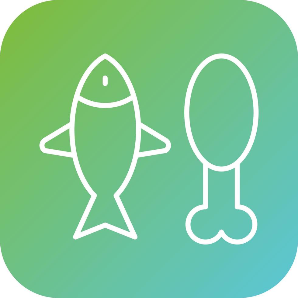 Low Carb Diet Vector Icon Style