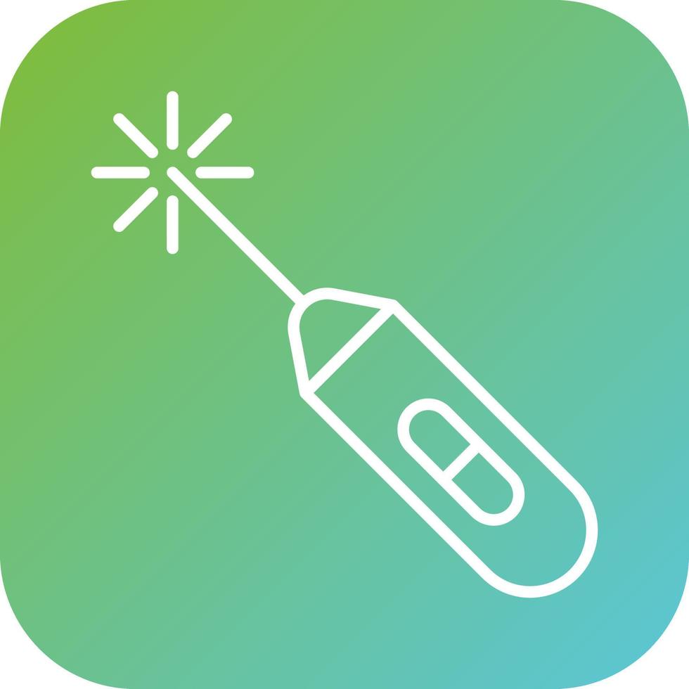 Laser Vector Icon Style