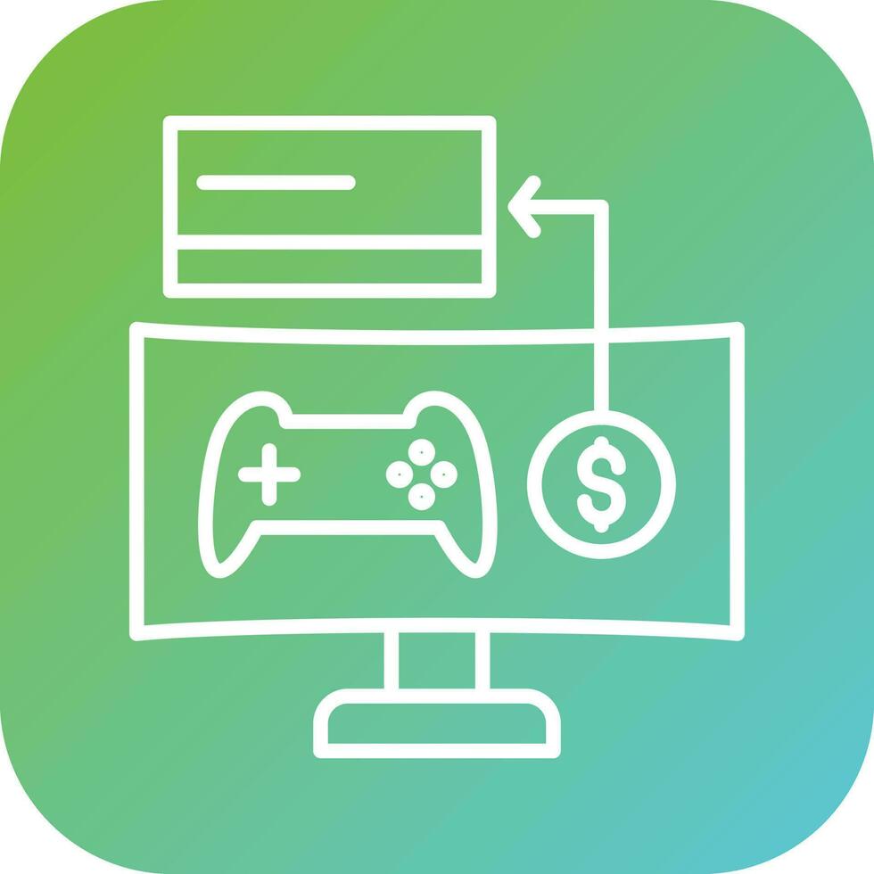 Microtransaction Vector Icon Style