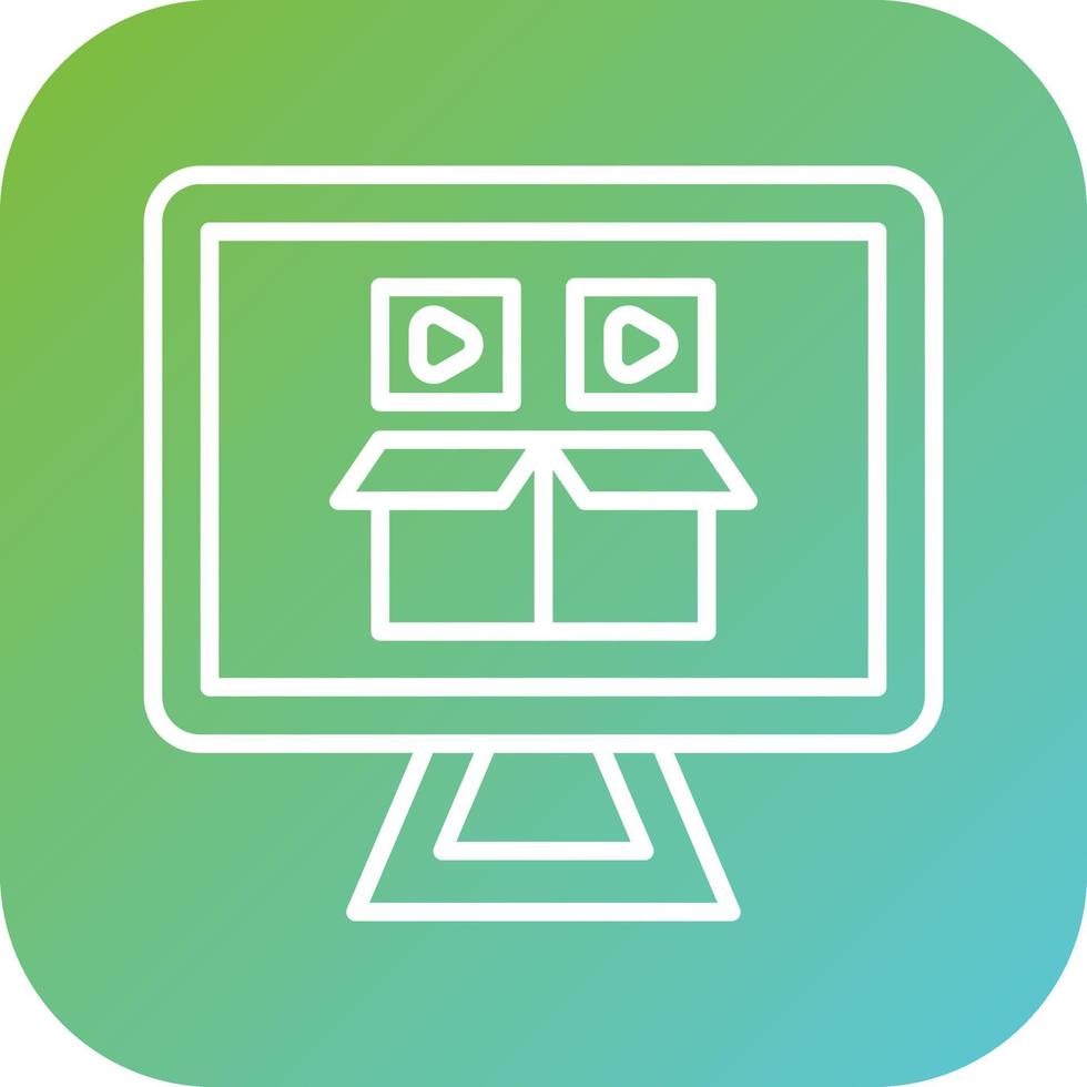 Unboxing Vector Icon Style
