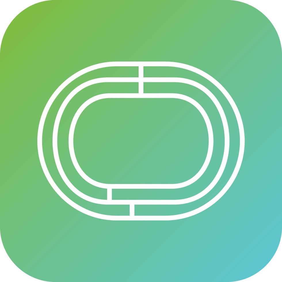 Running Track Vector Icon Style 22292600 Vector Art at Vecteezy