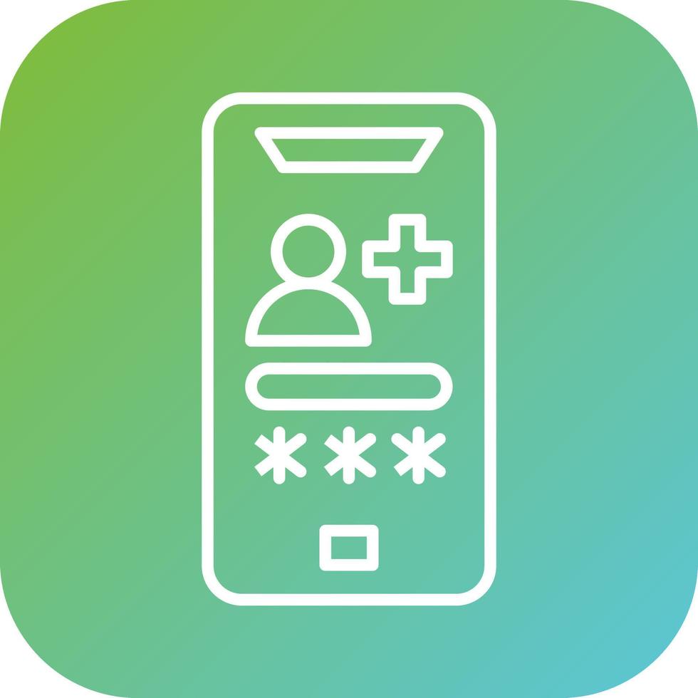 Create an Account Vector Icon Style