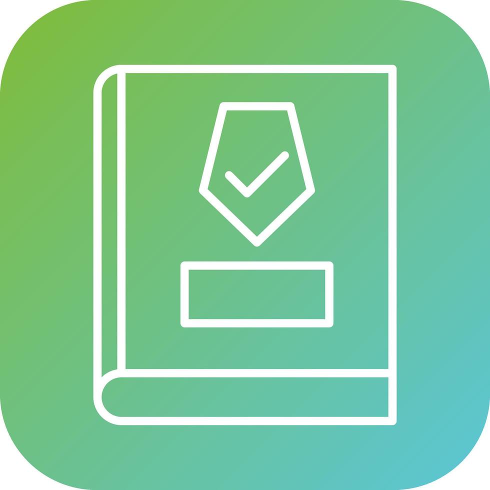 Safety Guidelines Vector Icon Style