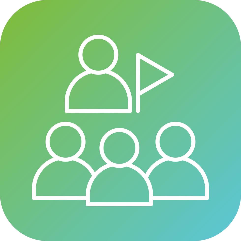 Group Excursion Vector Icon Style
