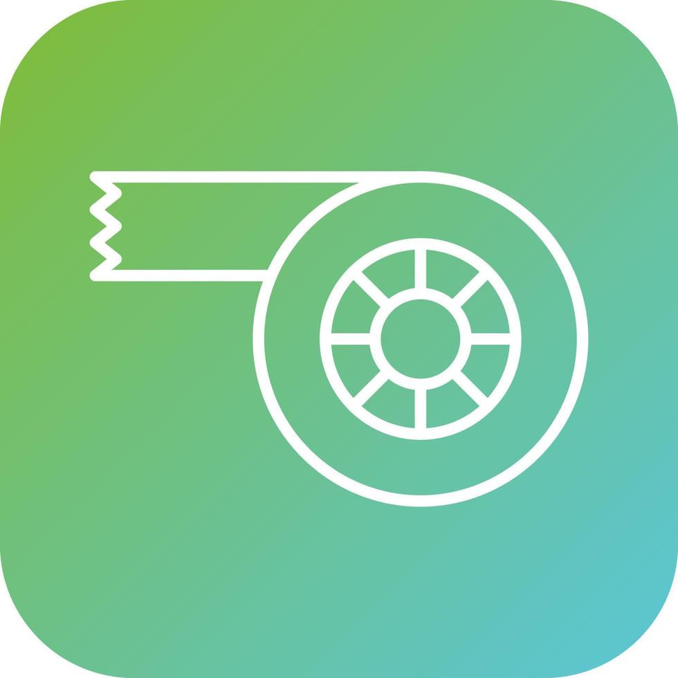 Tape Vector Icon Style