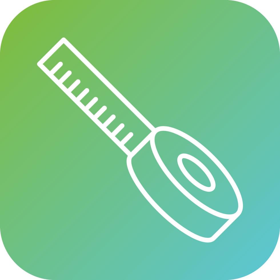 Measuring Tape Vector Icon Style