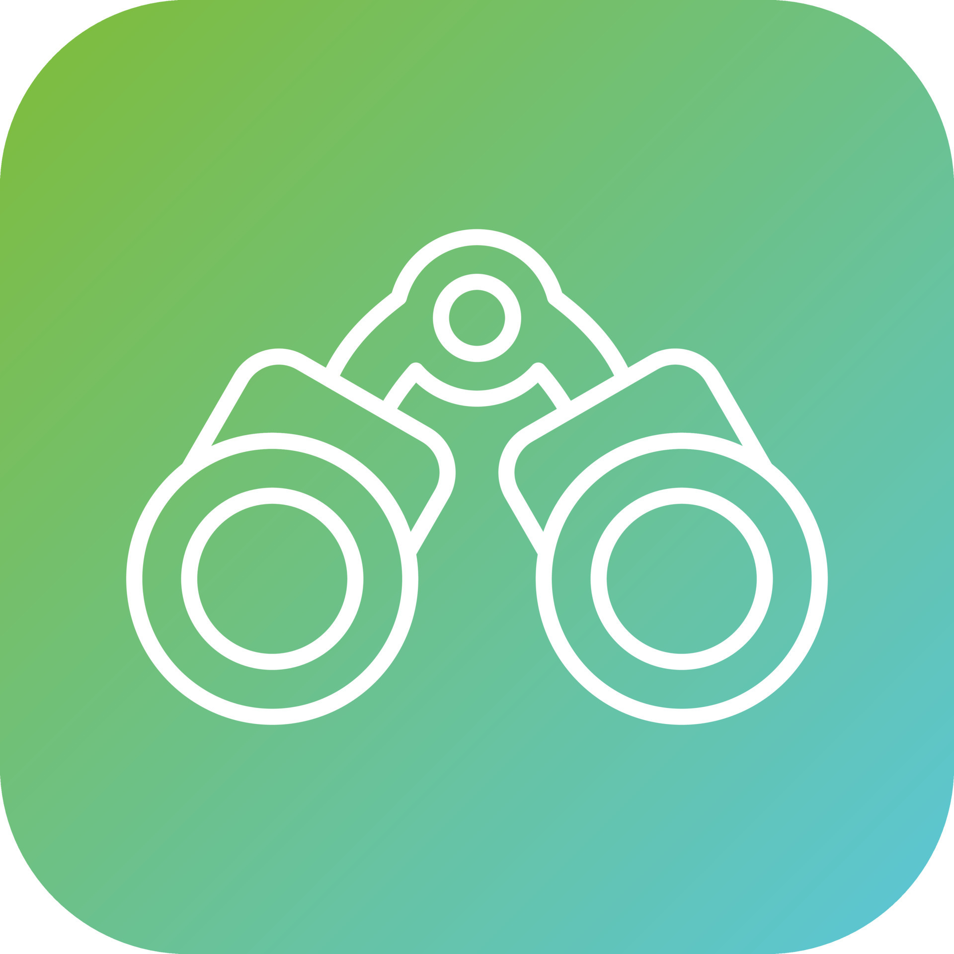 Binocular Vector Icon Style 22292747 Vector Art at Vecteezy