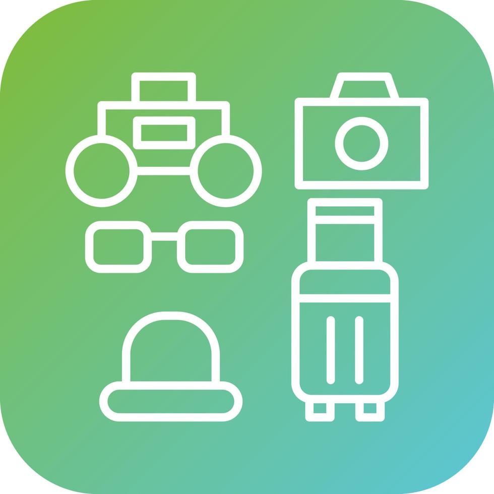 Vacation Style Vector Icon Style