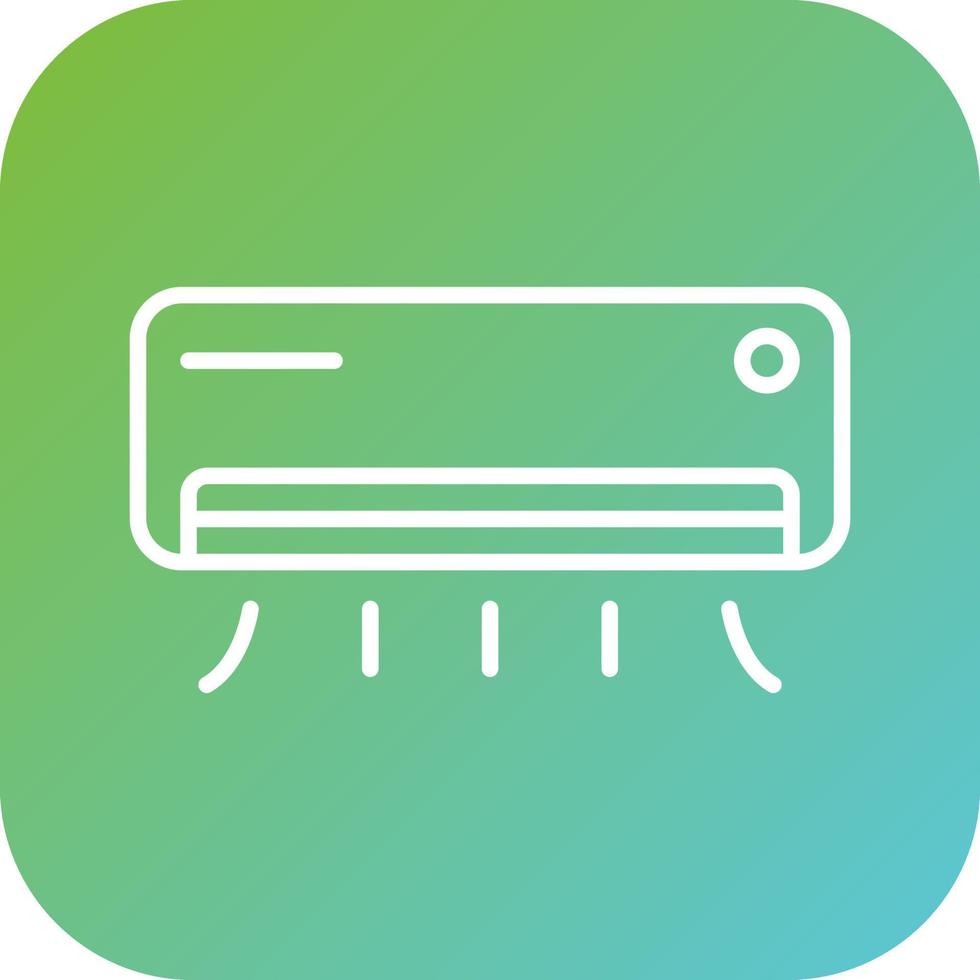 Air Conditioning Vector Icon Style