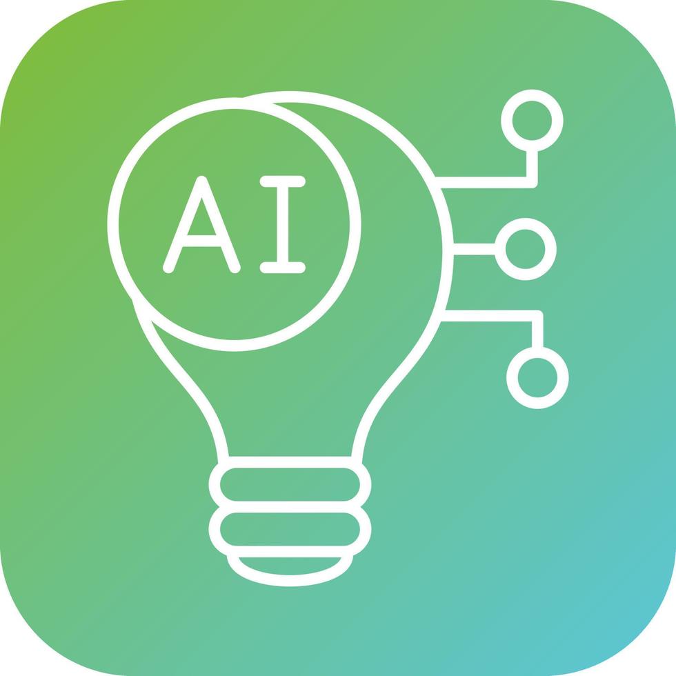 Artificial Light Vector Icon Style