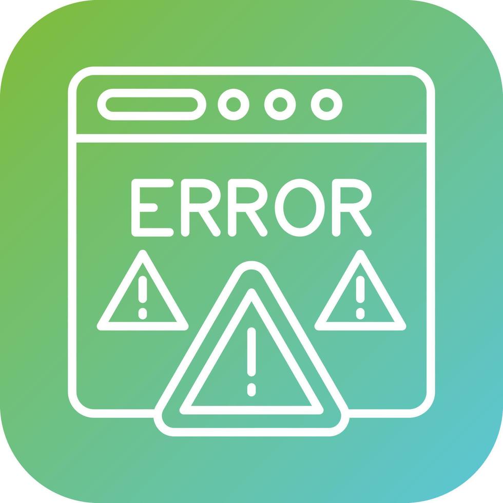 Error Vector Icon Style