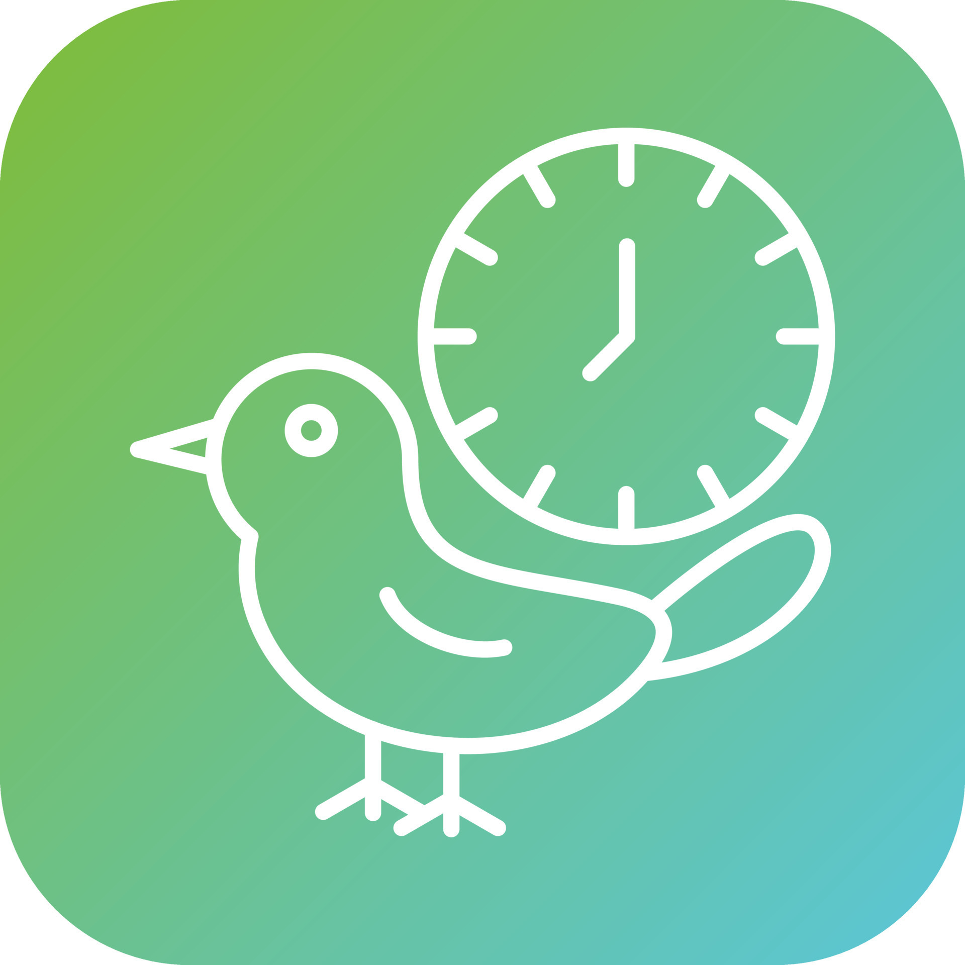 Early Bird Vector Icon Style 22293151 Vector Art at Vecteezy