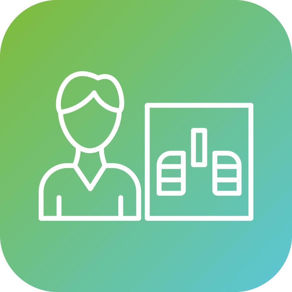 Man X ray Vector Icon Style