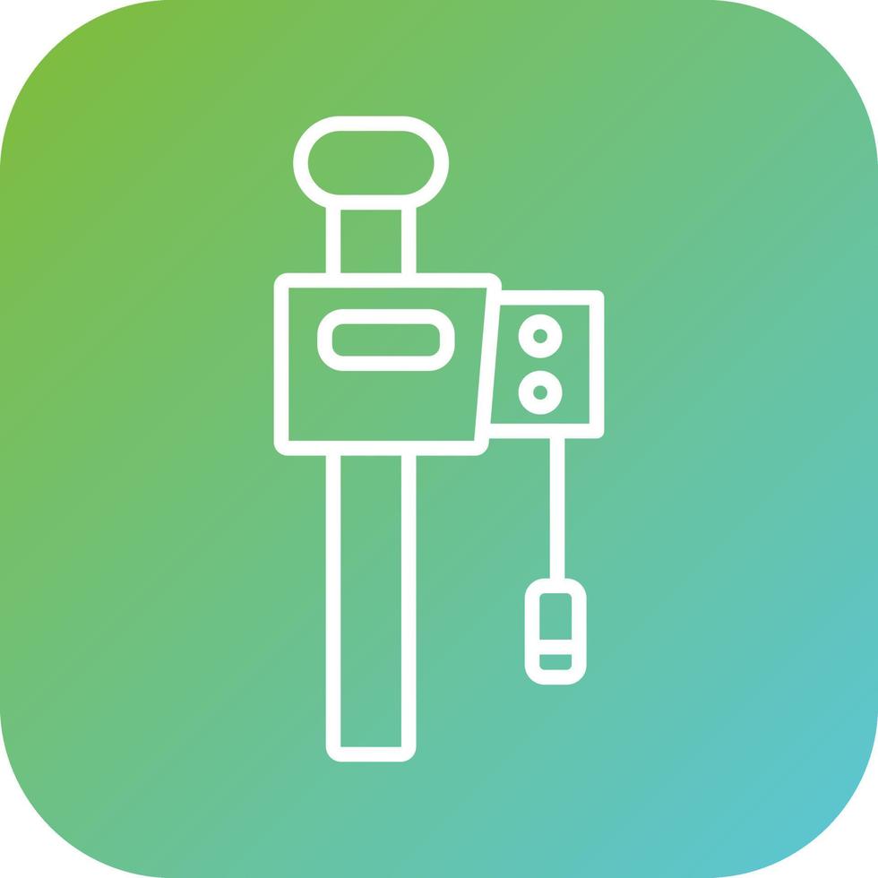 Colonoscopy Vector Icon Style