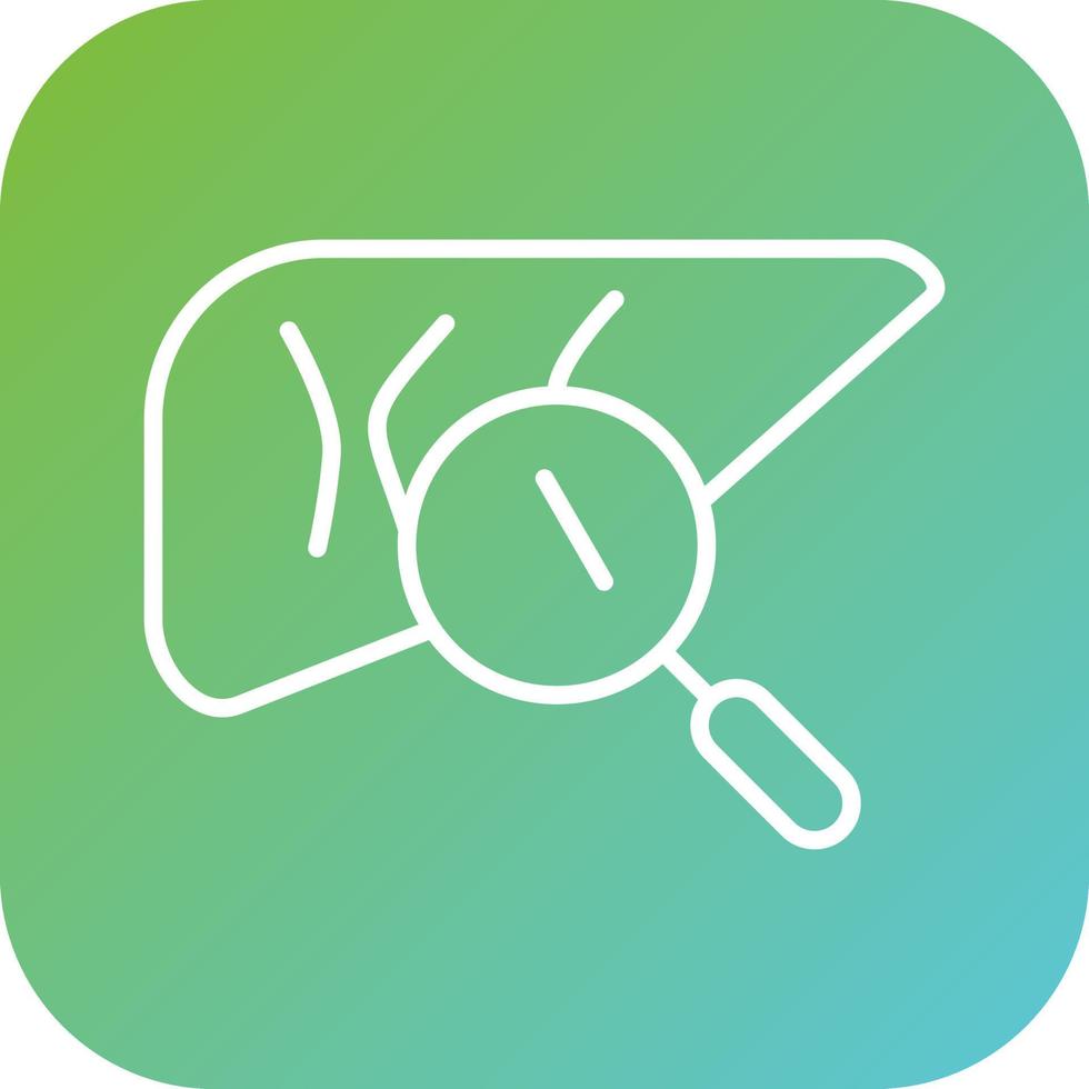 Organ Checkup Vector Icon Style